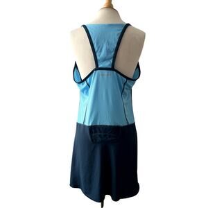 Patagonia Women's Two Tone Blue Sport Athletic Outdoor Tennis Activewear XL Top